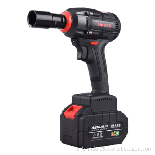 Lithium Battery Rechargeable Wrench Impact Car Scaffolding Carpentry Special Electric Wrench Socket Jackhammer